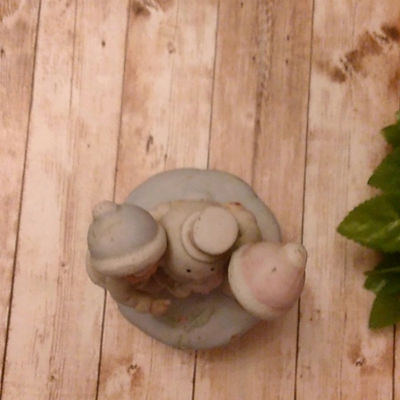 "Here comes Santa Clause" musical turntable porcelain/ceramic music item (J1) - Picture 3 of 7